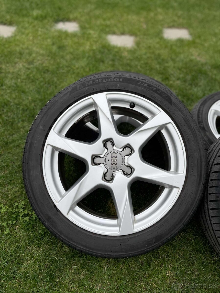 Original AUDI 5x112, r17 + pneu - 3