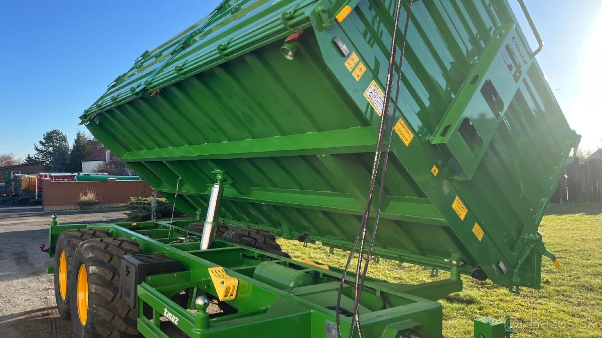 traktorový návěs přívěs vlek vozík TINAZ - 3