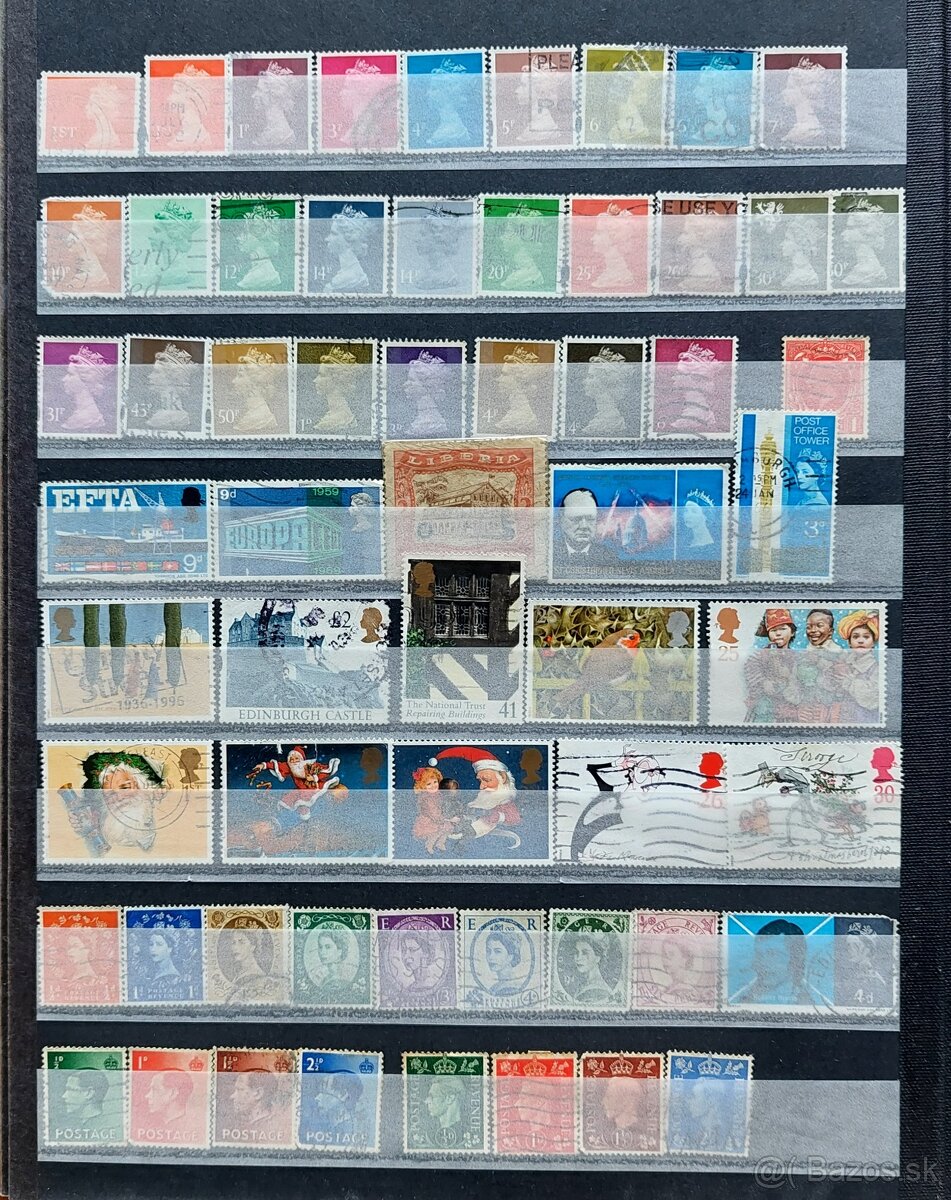 Predam zbierku 3000+ znamok - 3