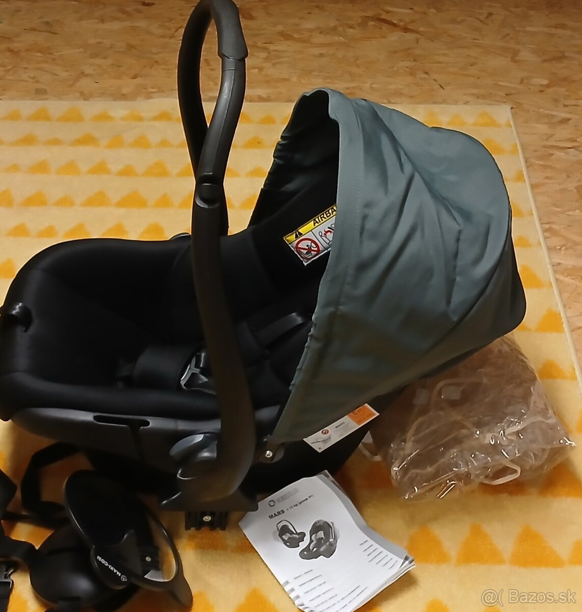 Novorodenecká atosedačka PETITE&MARS ako nová - 3