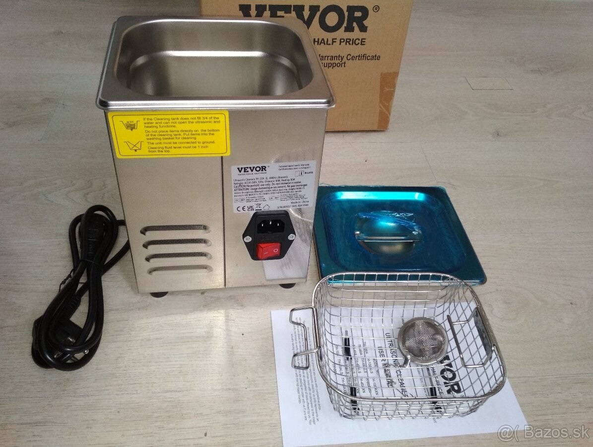 Ultrazvuková čistička s ohrevom 2L - 3