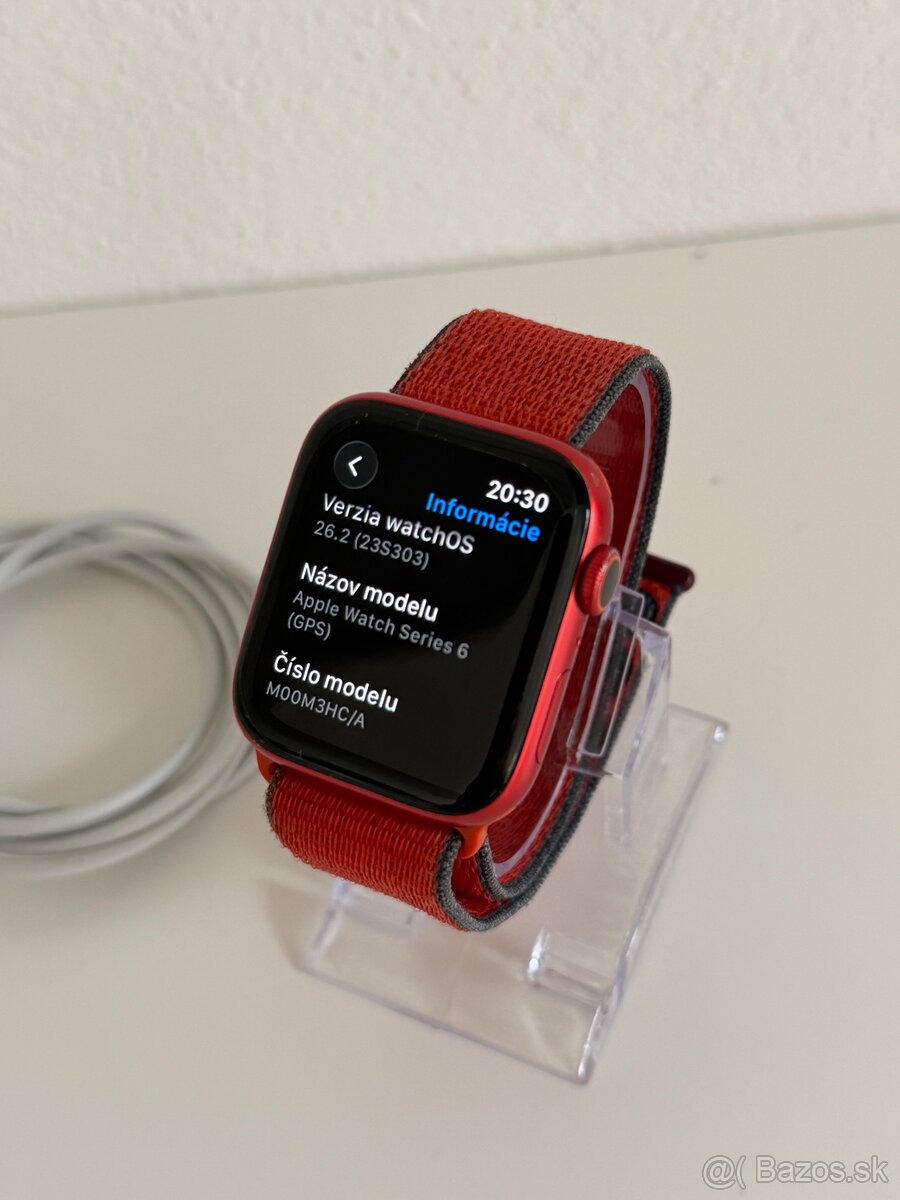 Apple watch 6 44mm Produkt red - 3
