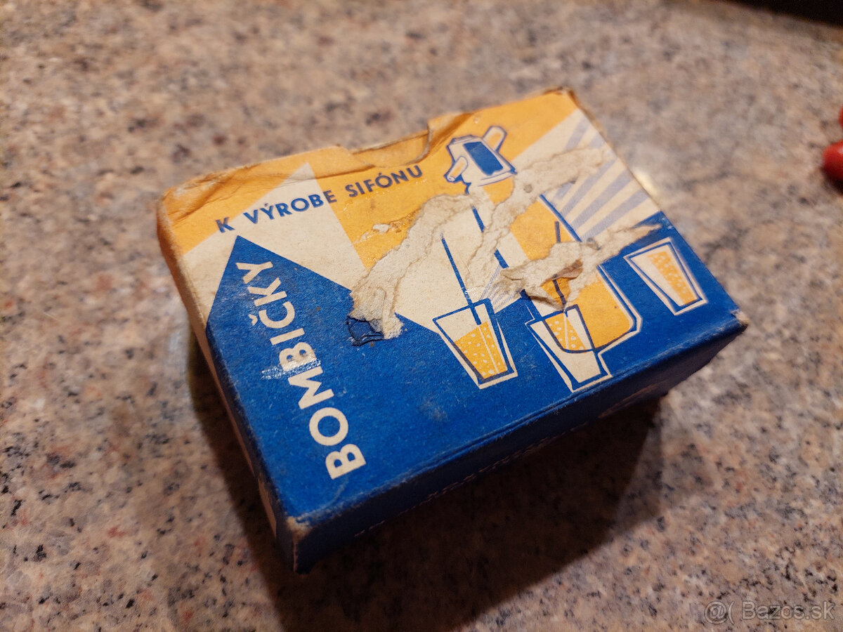 Bombičky k výrobe sifónu ČSSR retro - 3