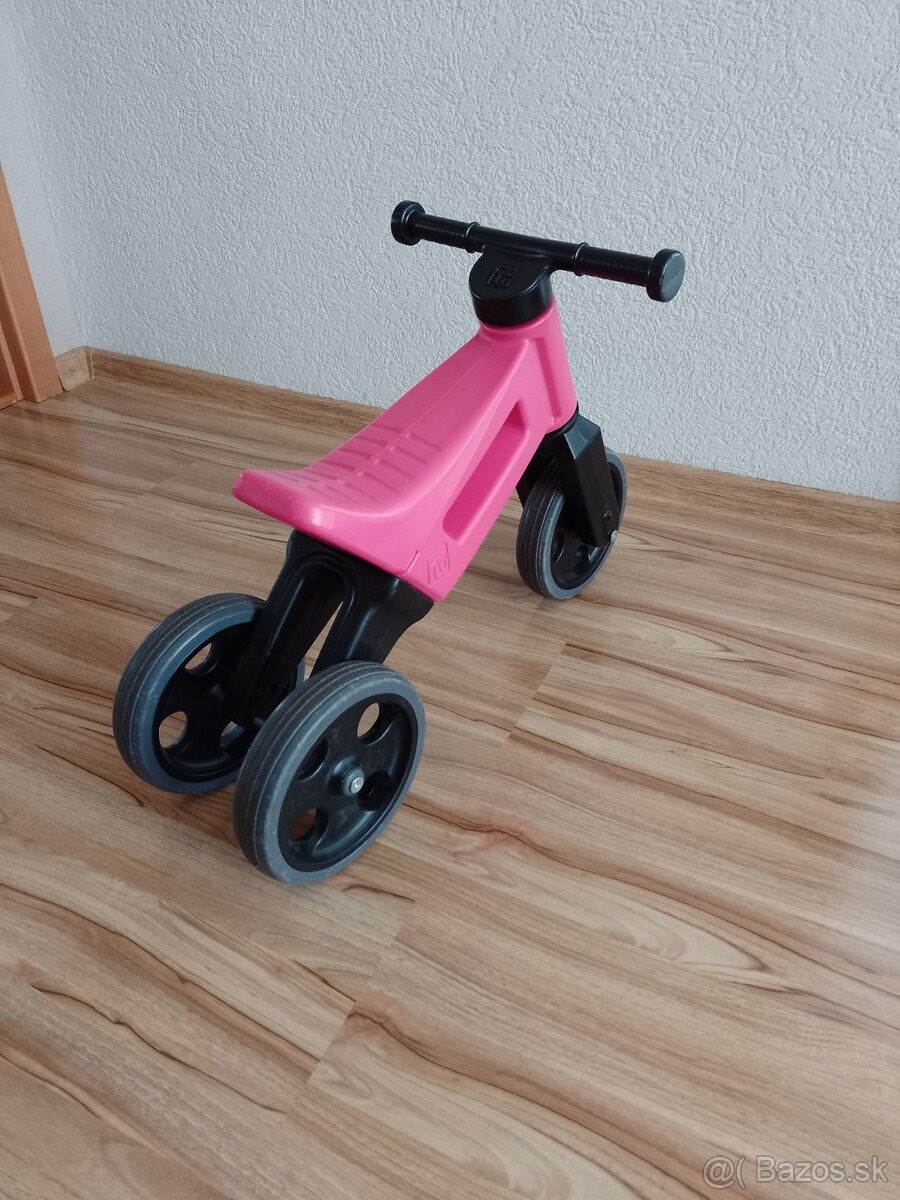 Kvalitné ružové odrážadlo /+ 5 hračkiek zadarmo - 3