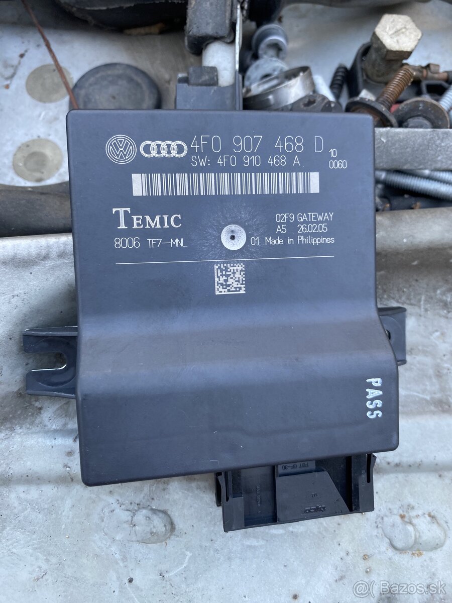 Audi a6 c6 interiér (MMI, riadiace jednotky) - 3