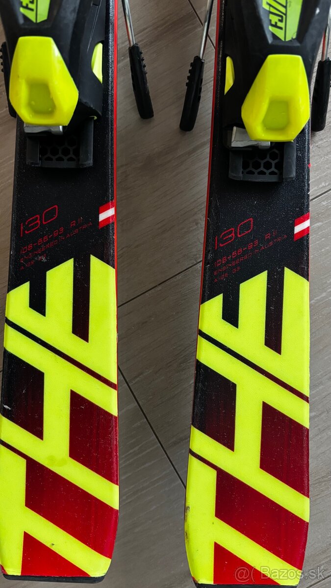 Juniorské lyže Fischer The Curv, dl.130+ palice - 3