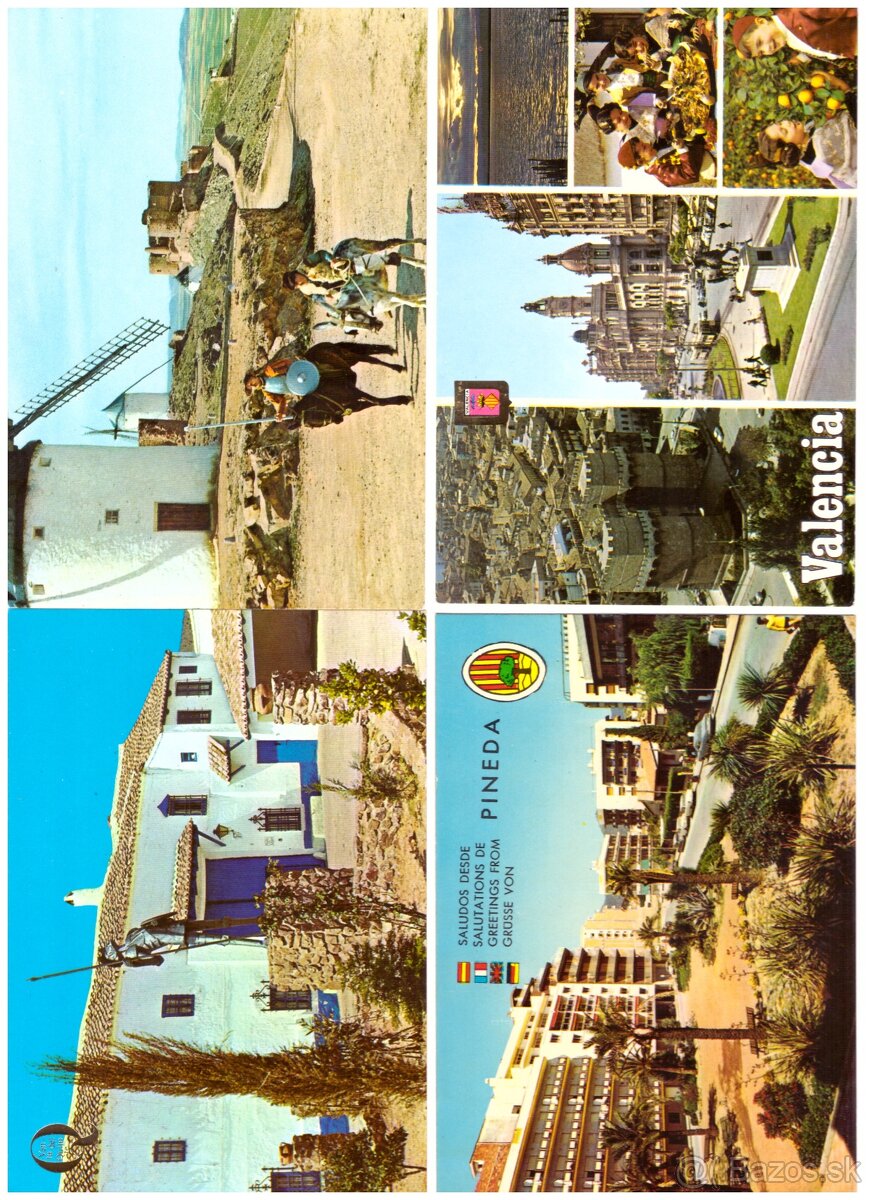 Pohľadnice mix svet farebne 3 - 3