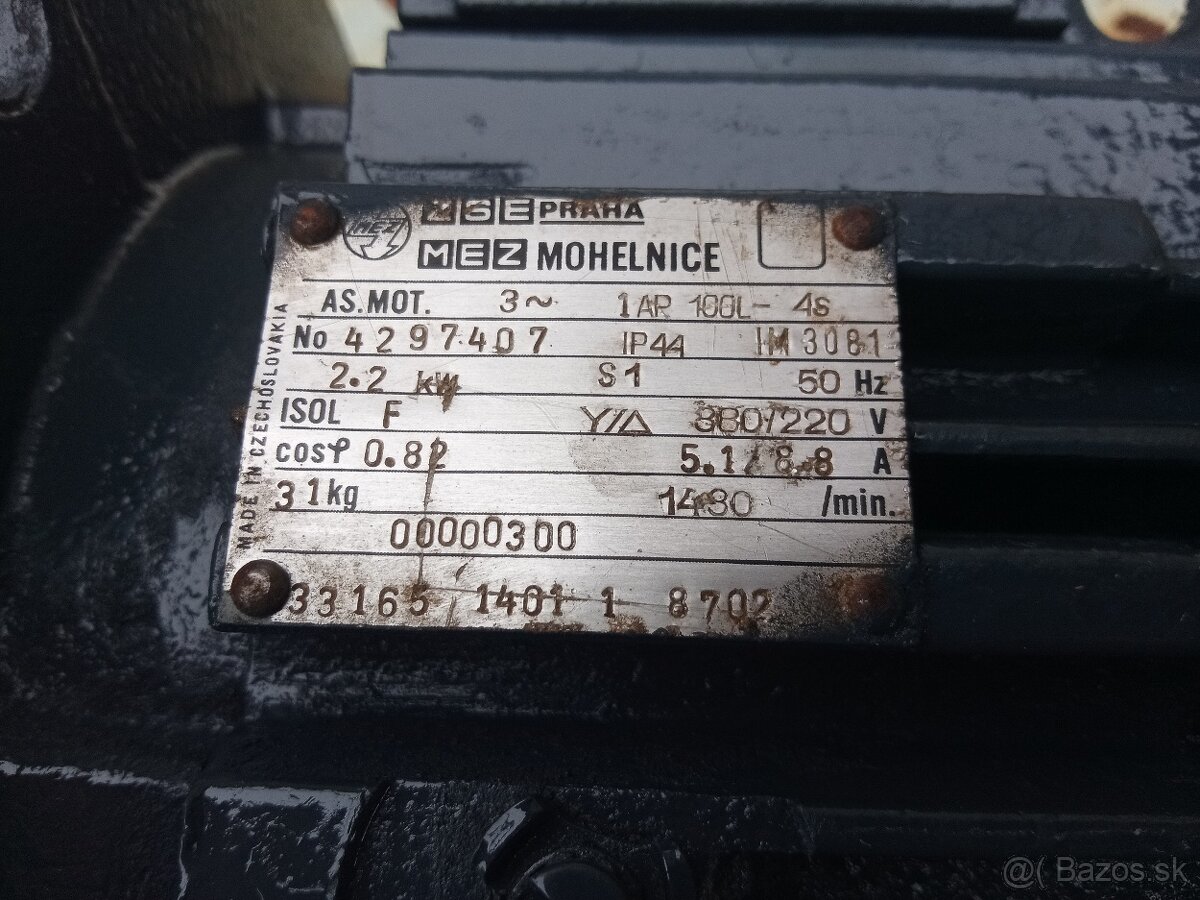 Elektromotor 2,2kW , 1430ot. prírubový - 3