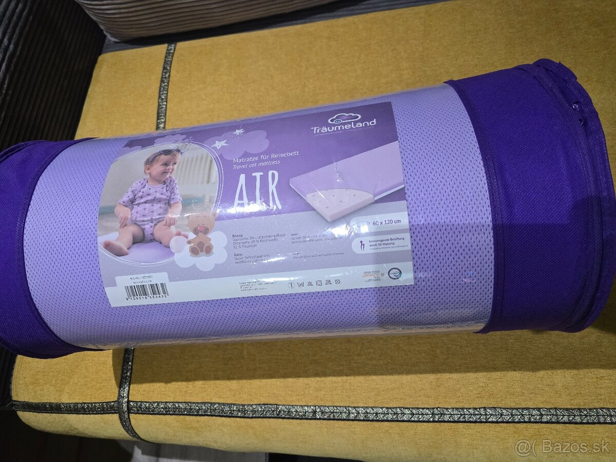 Predam detsku cestovnu postieľku + matrac - 3