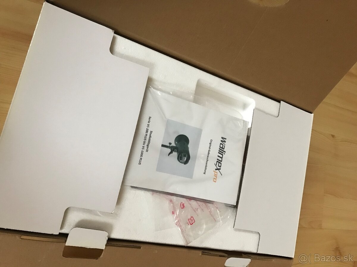 FotoAtelier komplet zábleskové hlavy, fotopozadie a boxy-BA - 3