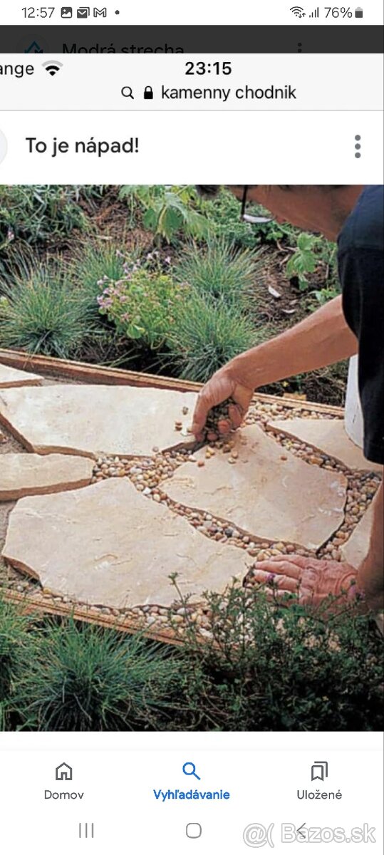 Dlažba mramor na vonkajšie chodníky - 3