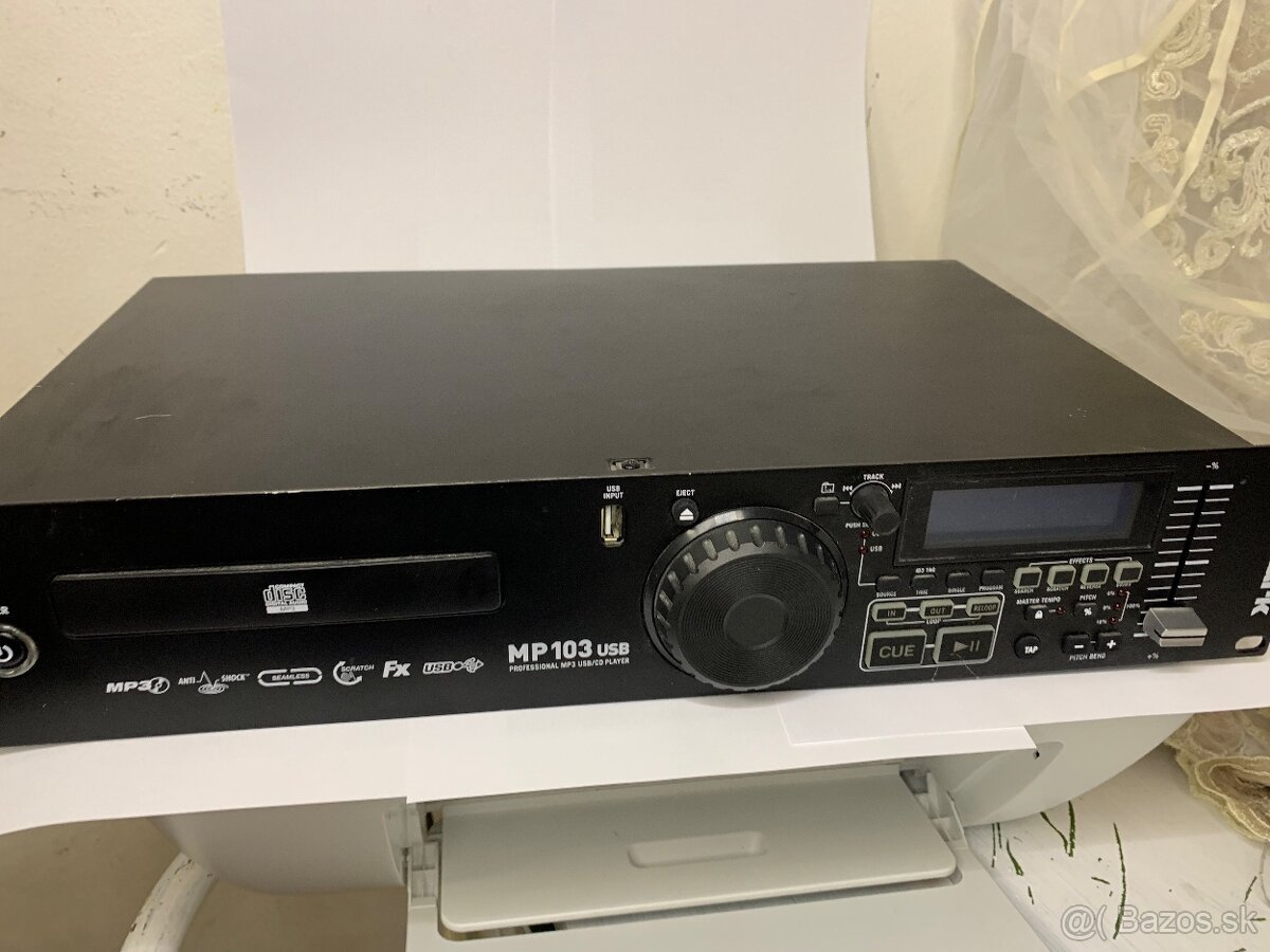 🎧 Numark MP103 USB – profesionálny DJ CD/MP3/USB prehrávač - 3