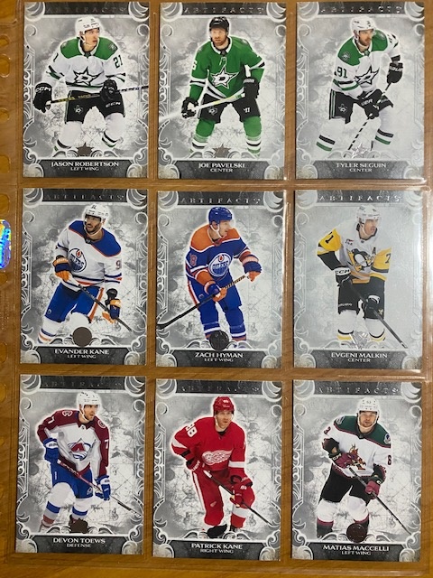 Hokejové kartičky NHL Artifacts Silver - 3