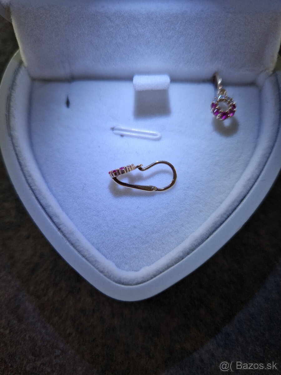 Detské zlaté náušnice - 3