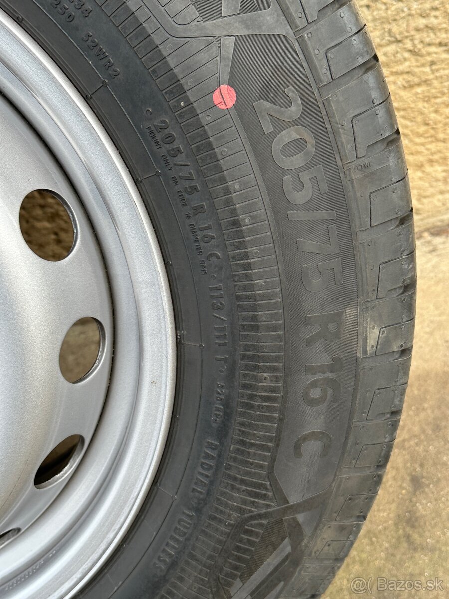 Letné onej R16 2”5/75 C Continental VanContact Eco - 3