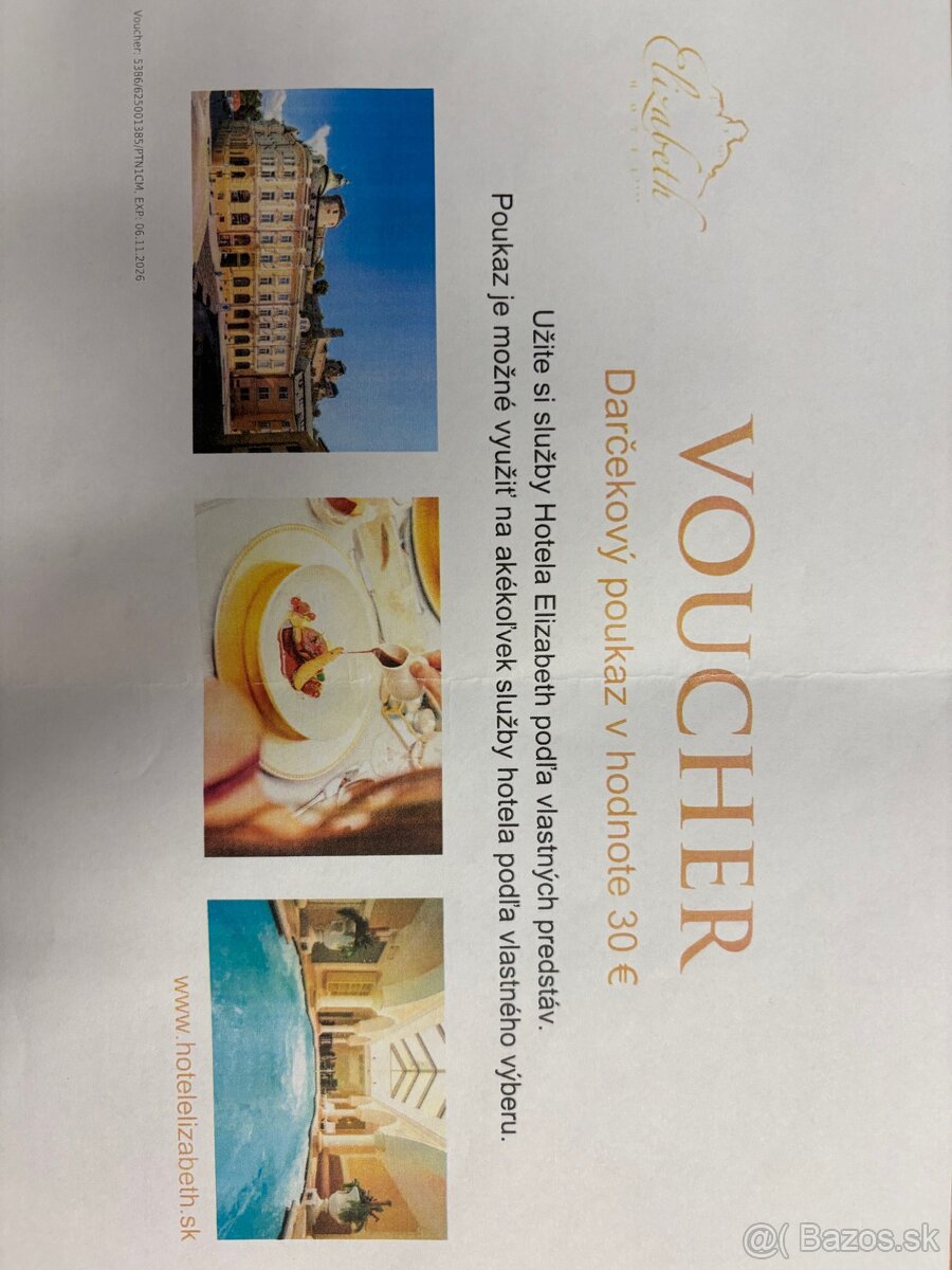 set voucherov do hotelu Elizabeth - 3