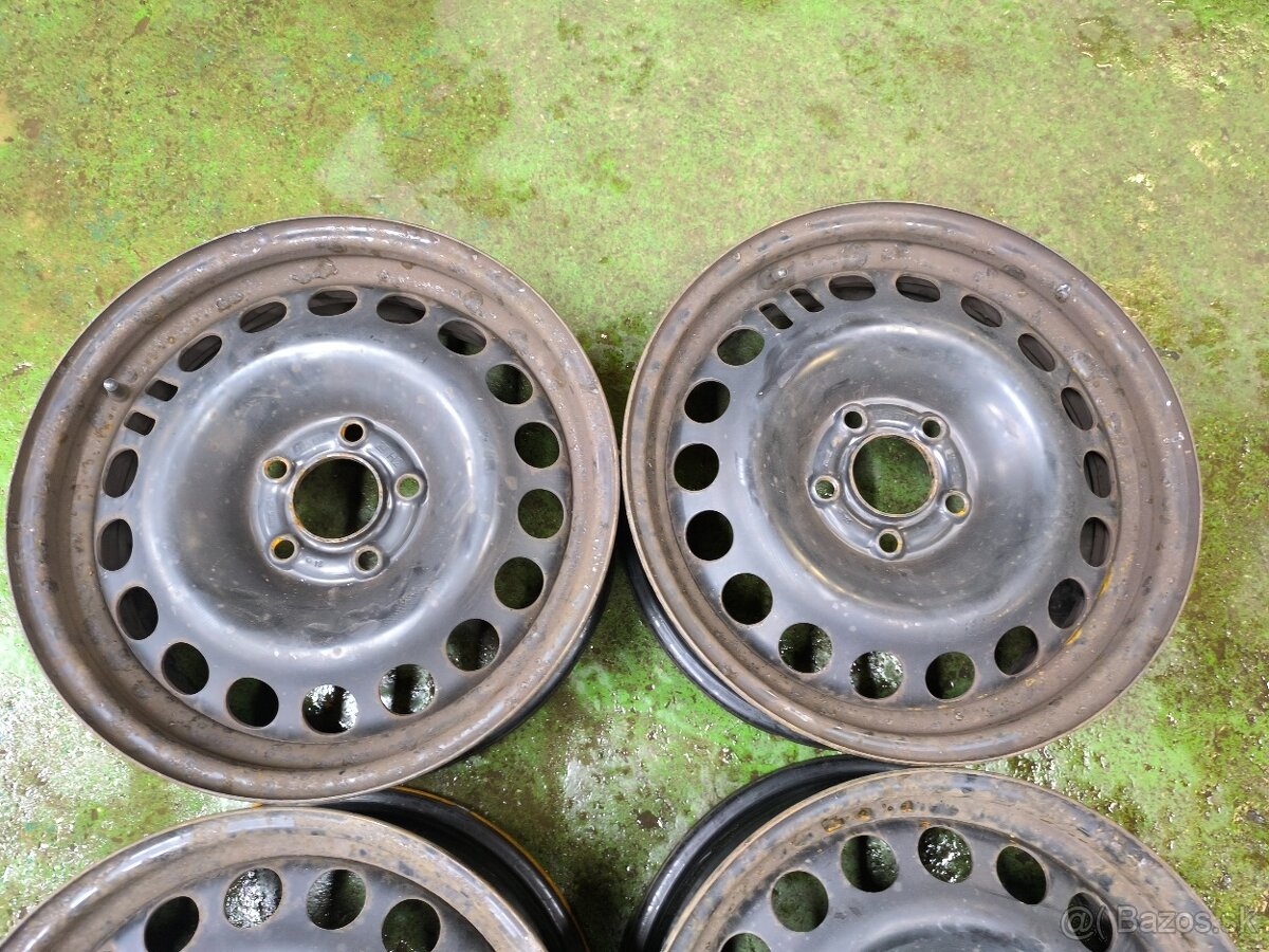 Plechové disky 5x110 r16 opel - 3