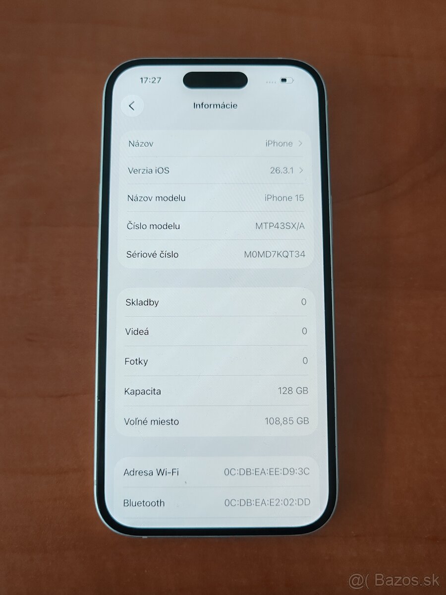 Apple iPhone 15 128GB blue - 3