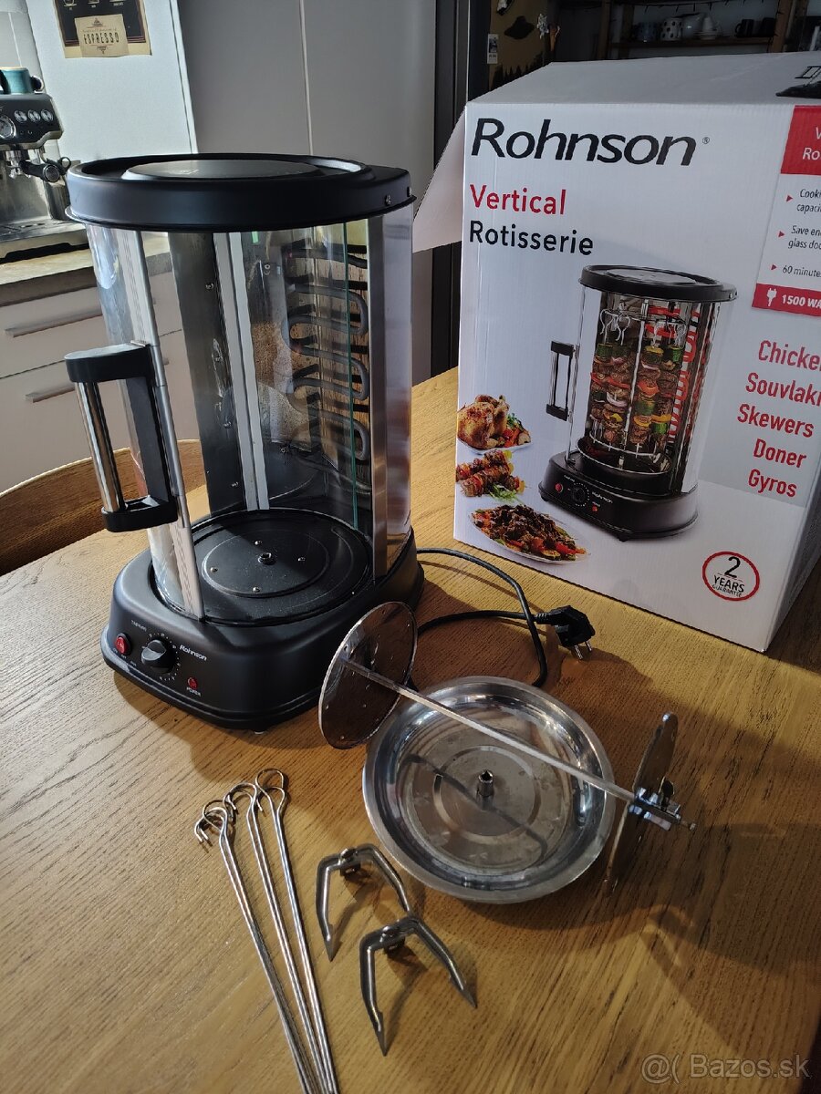 Vertikalny elektrický gril Rohnson R-2530 - 3