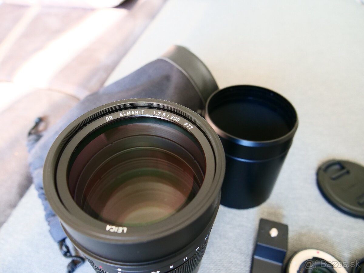 Panasonic Leica DG Elmarit 200mm f/2.8 + 1.4× TC – ako nový - 3