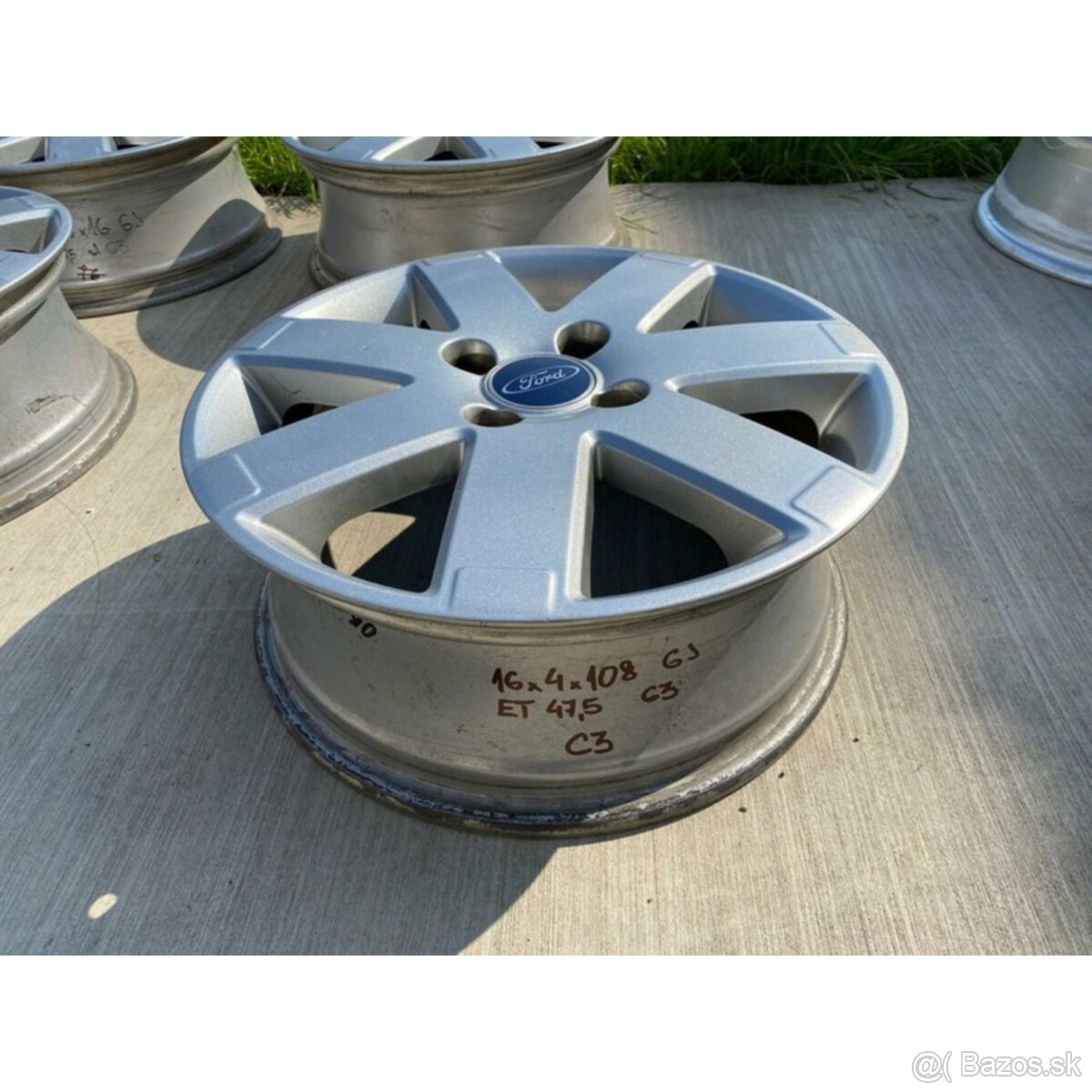 Hliníkové disky 4x108 R16 6J ET47.5 - 3