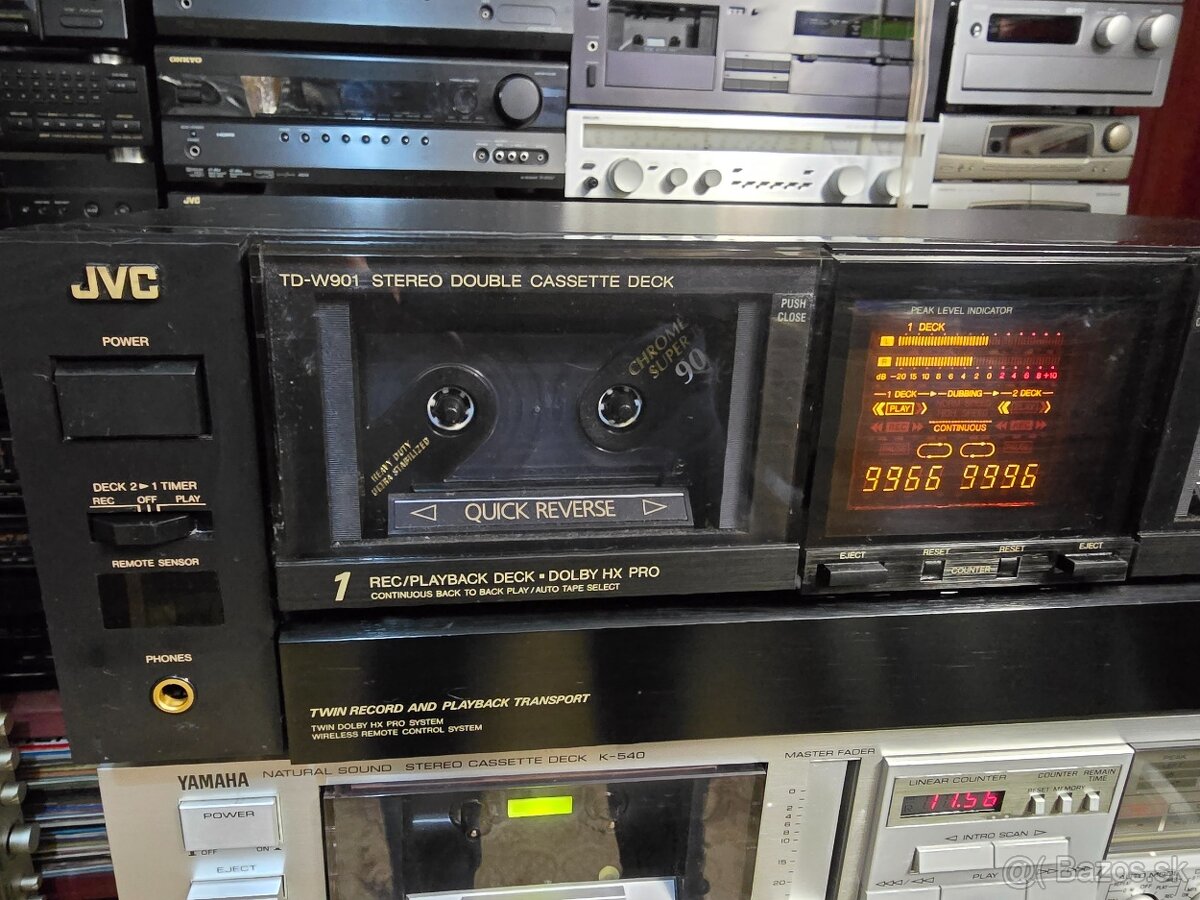 JVC TD-W901 top dvojkazetový deck - 3
