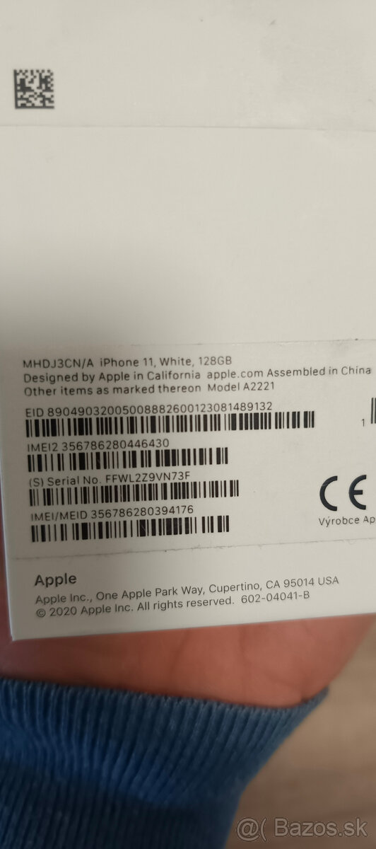 iPhone 11 White 128GB - Original zabalený + sklo + kryt - 3