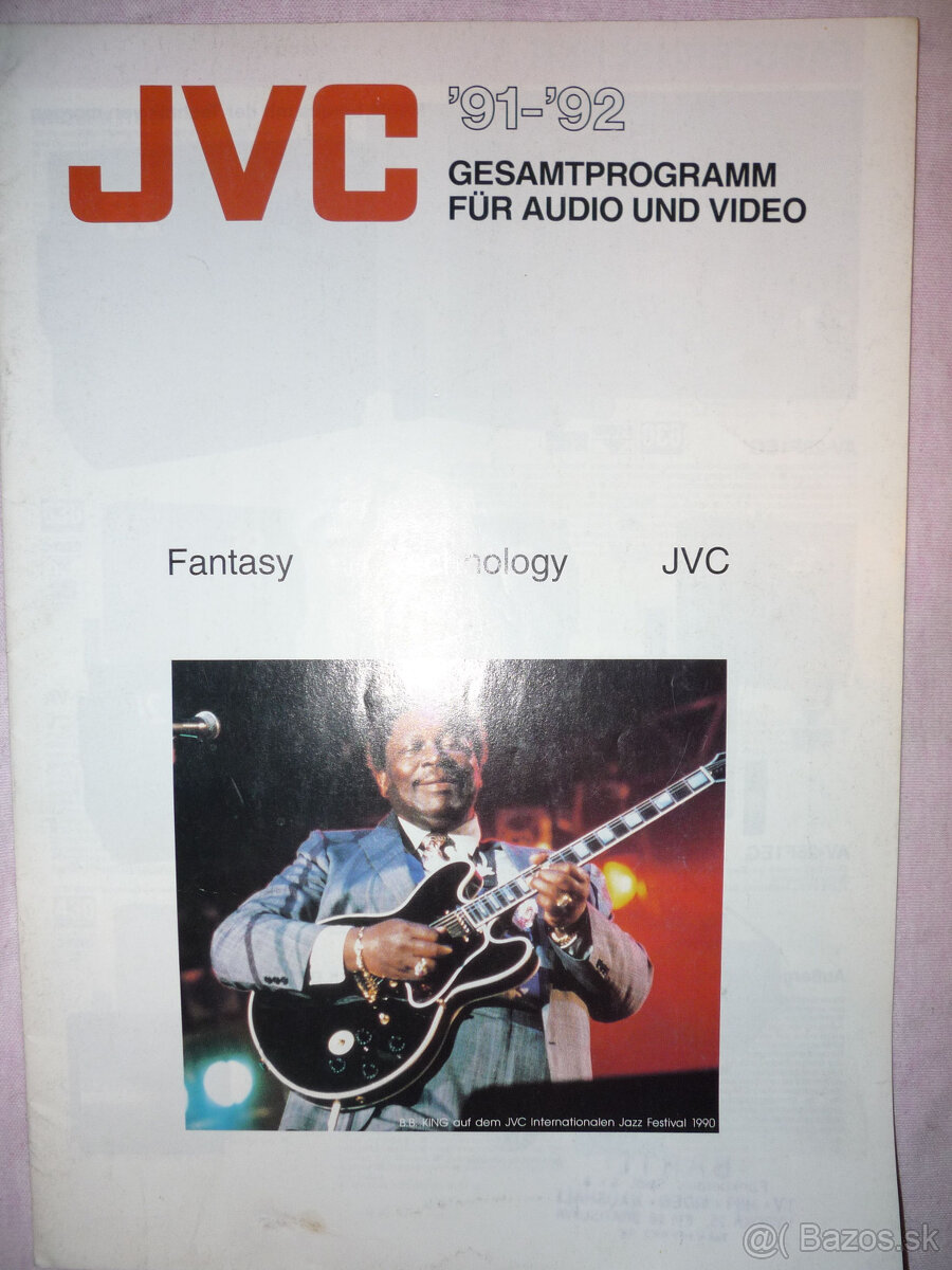 Katalóg hifi techniky Sharp ,JVC - 3