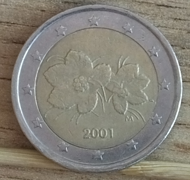 2 Euro - 2001 Finsko chyboražba ponuknite cenu. 064 - 3