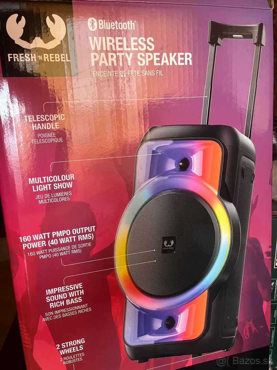 Párty reproduktor 160W - 3