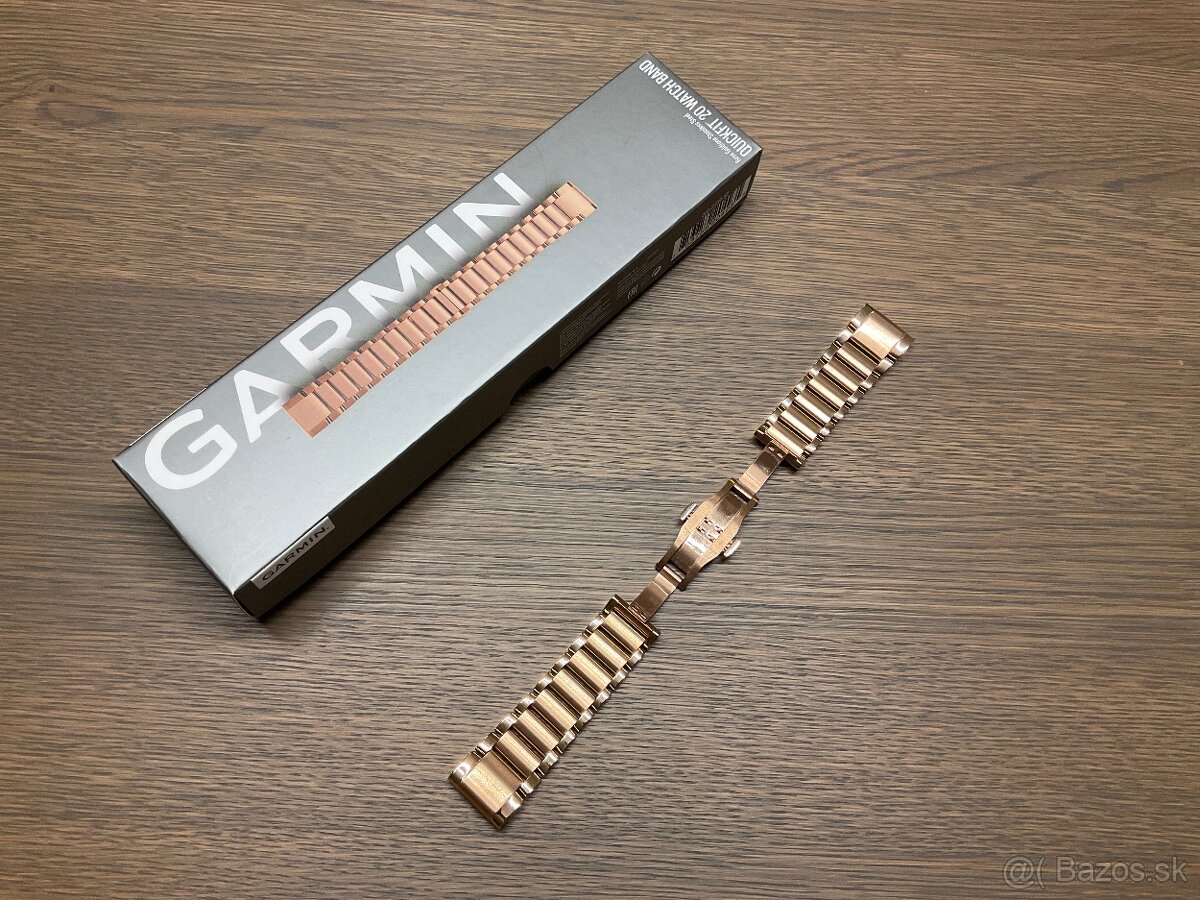 Remienok Garmin QuickFit rose gold - 3