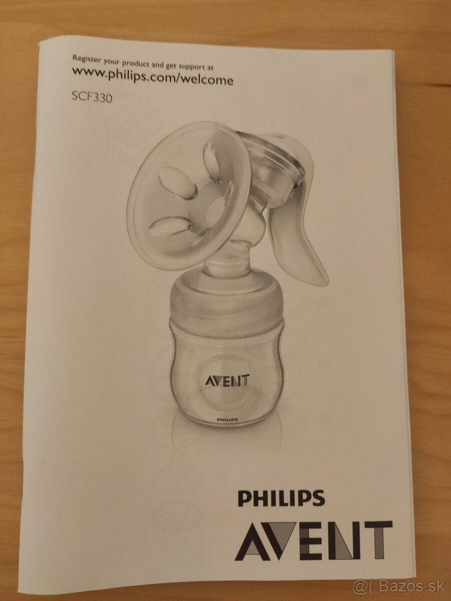 Manuálna odsávačka Avent plus poháriky - 3