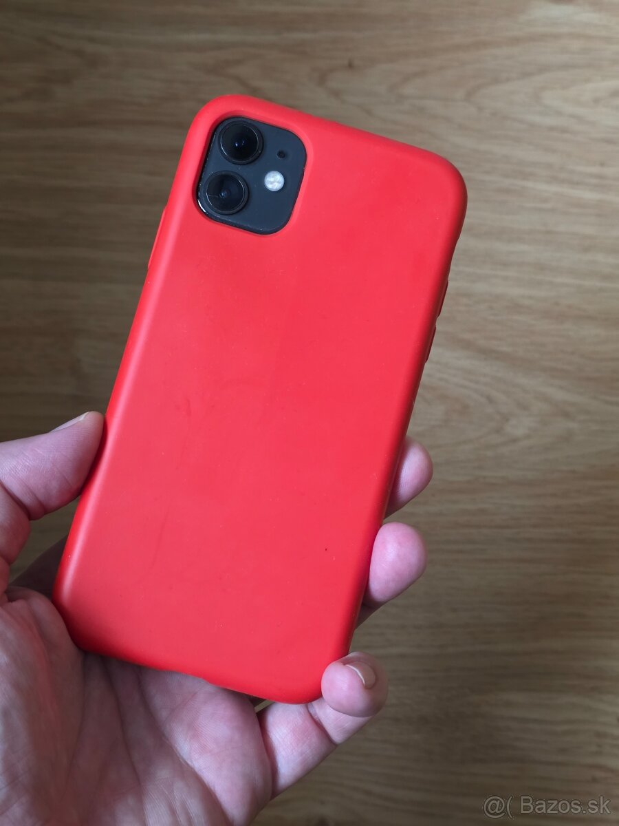 Apple iPhone 11 64 GB black + silikónový obal - 3