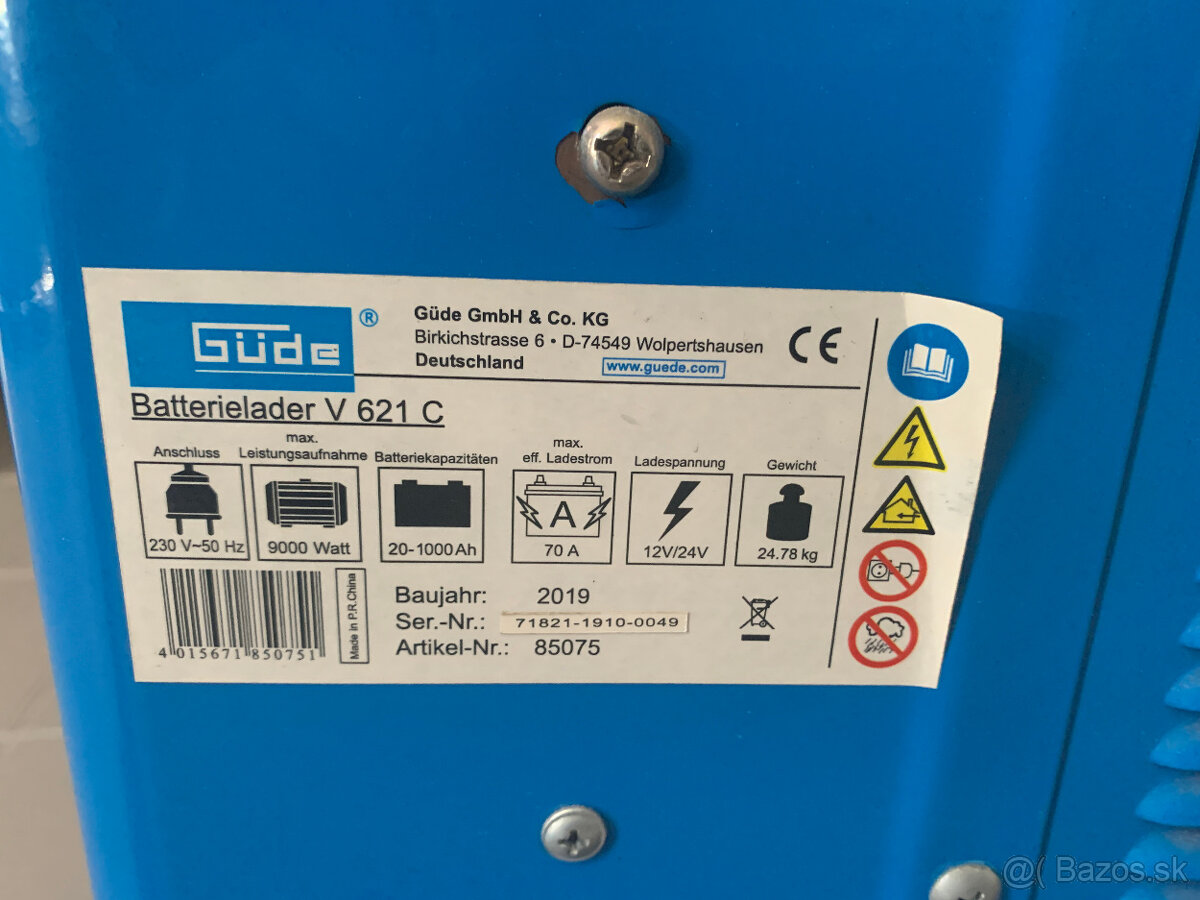 autonabíjačka GUDE V 621 C - 3