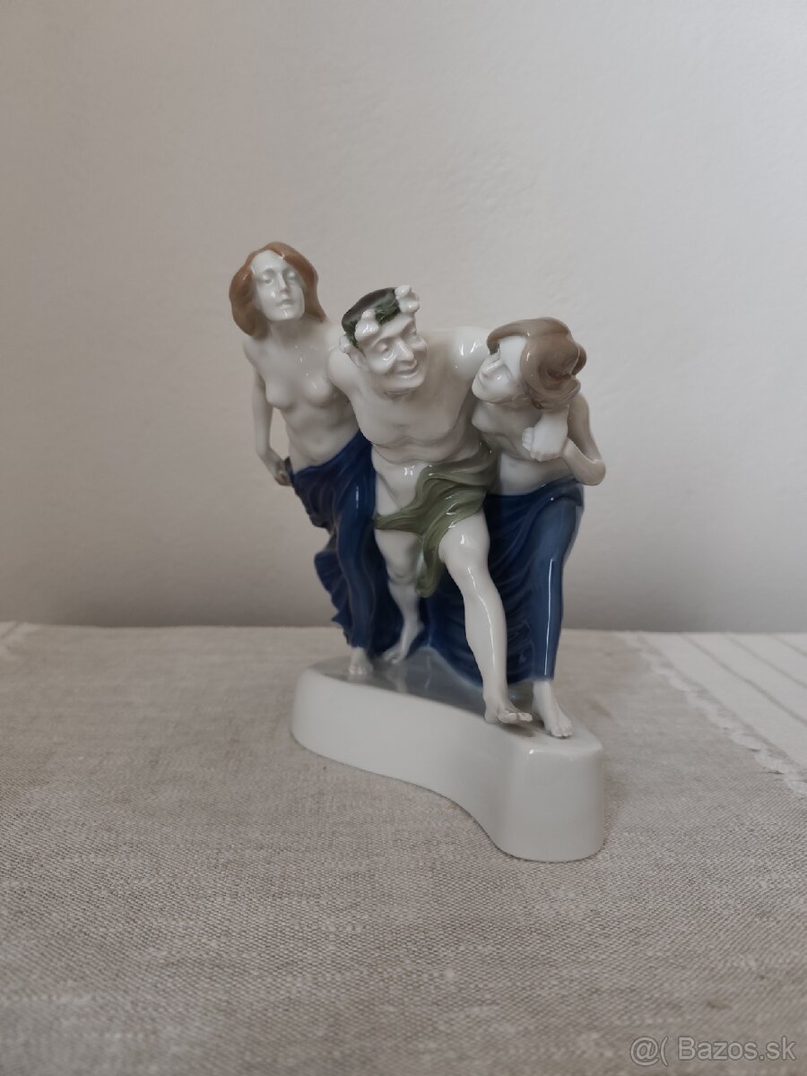 Rosenthal Caasmann porcelánová soška súsošie - 3