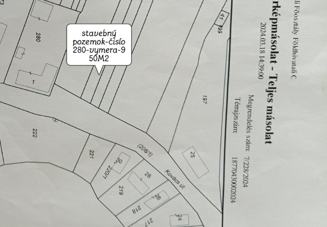 stavebný pozemok 950m2, abaujvar,blízko kechnec - 3