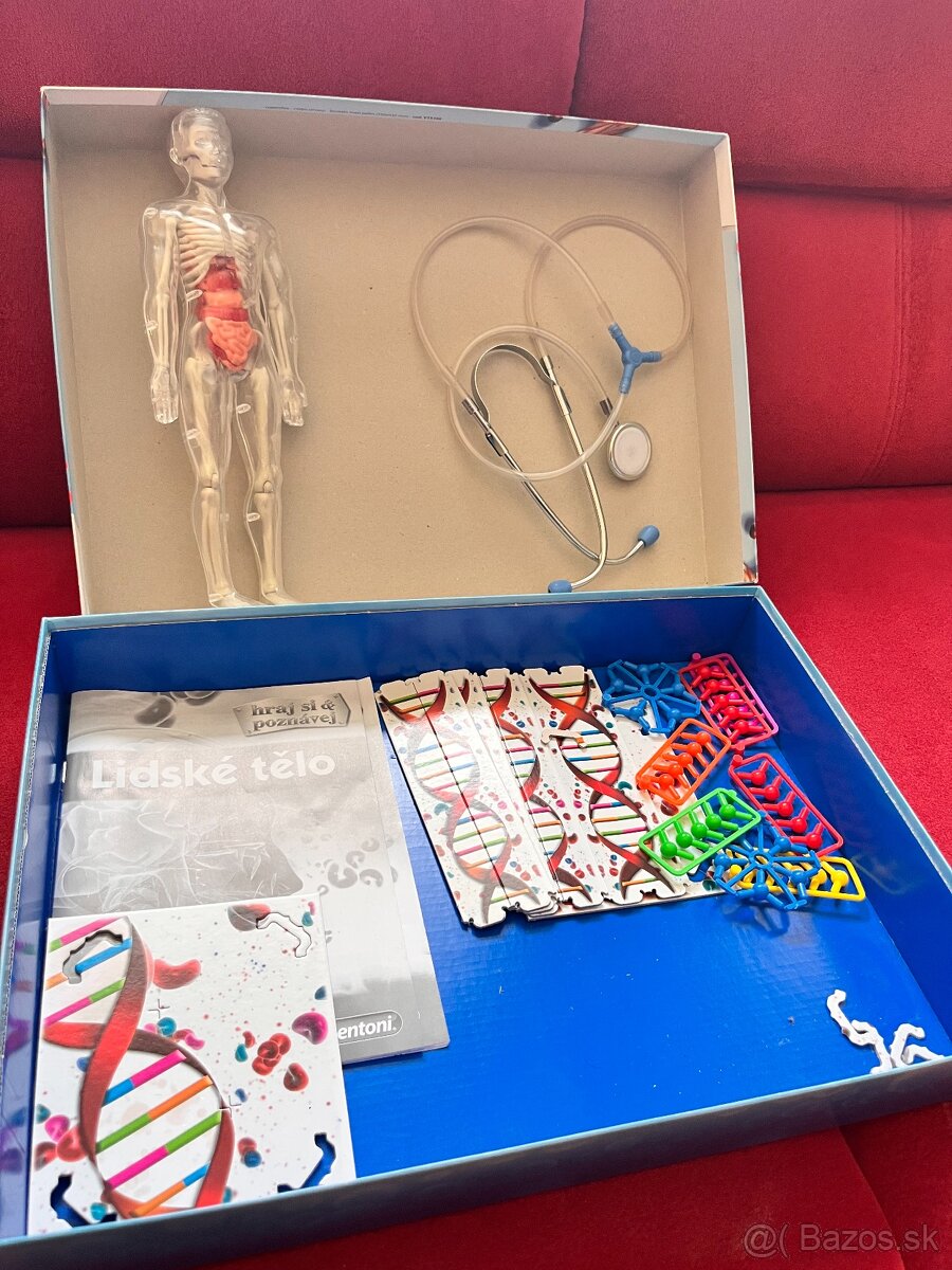 stolná hra Clementoni Detské laboratórium - Ľudské telo - 3