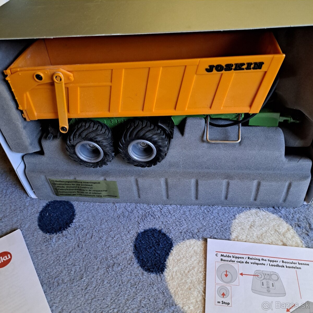 Predám rc traktor Johndeere - 3