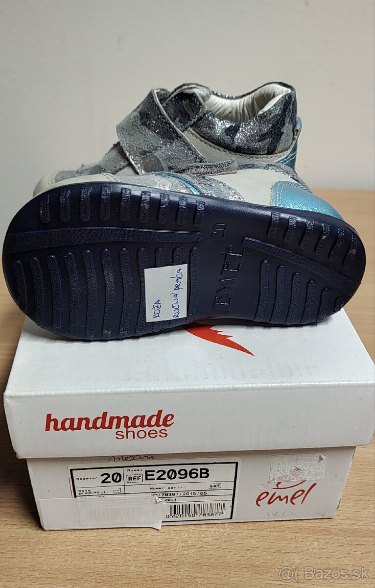 Kožené topánky Emel v.20, 21 - 3