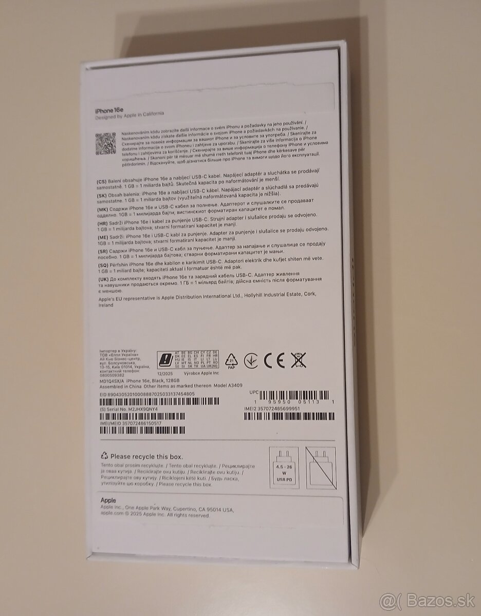 iPhone 16e 128gb black - 3