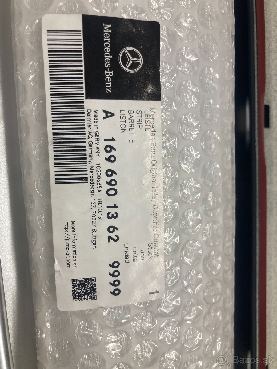 MB W169 lišta dverí A1696901362 - 3