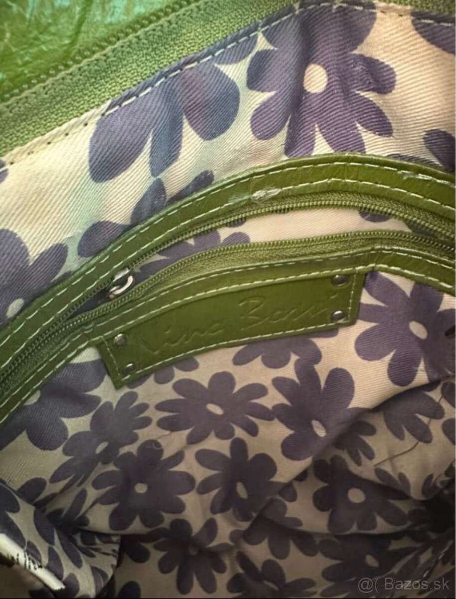 Kožená kabelka cez rameno - 3