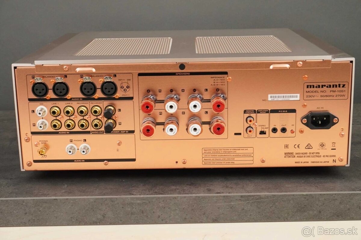 Marantz PM10S1 zosilňovač (zlatý) - 3