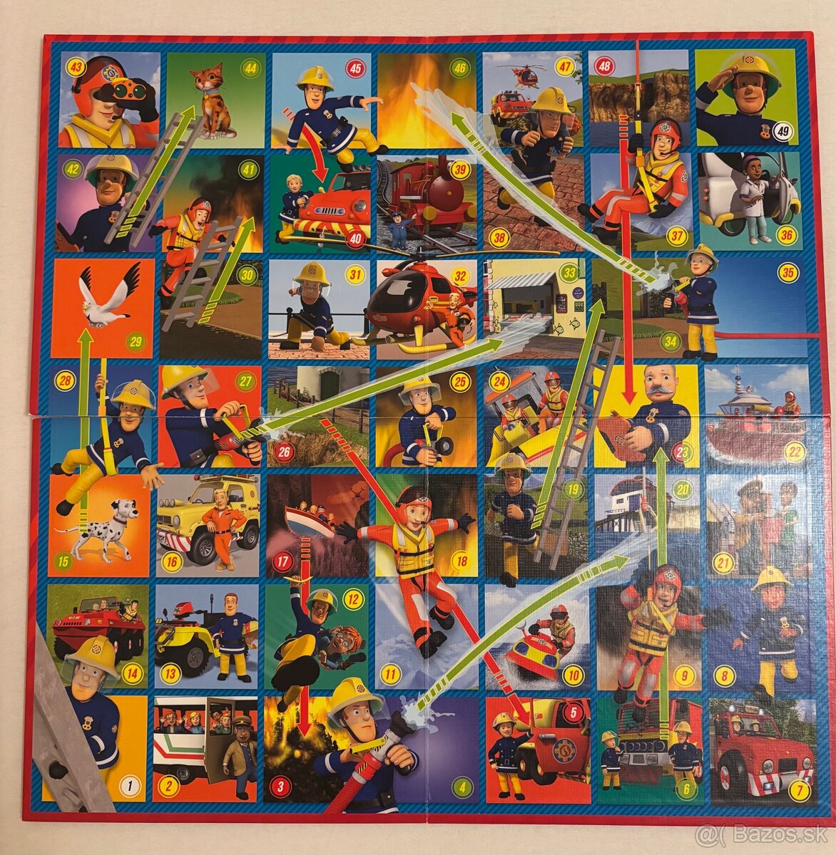 Poziarnik Sam - puzzle a hra - 3