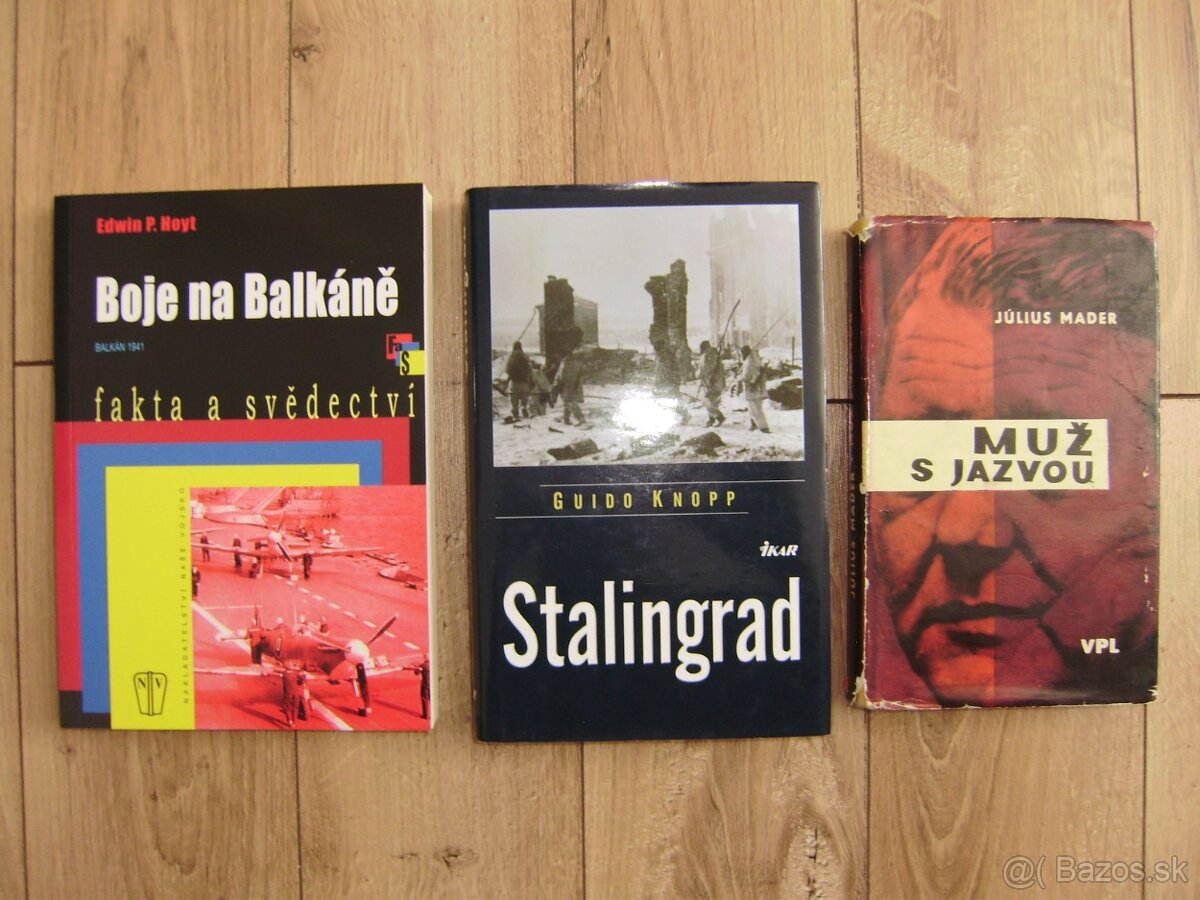 Predám, knihy o druhej svetovej vojne. 1. - 3