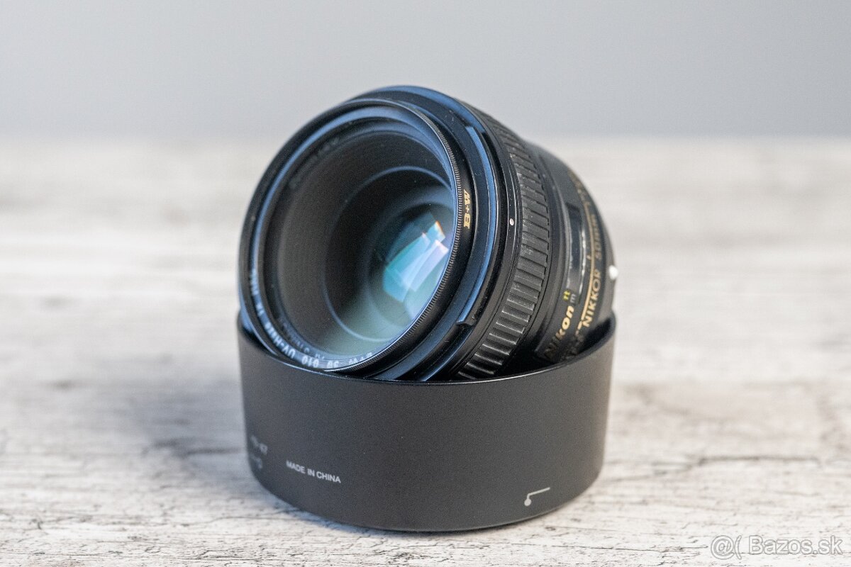 Nikon AF-S Nikkor 50mm 1:1,8 G + UV filter - 3