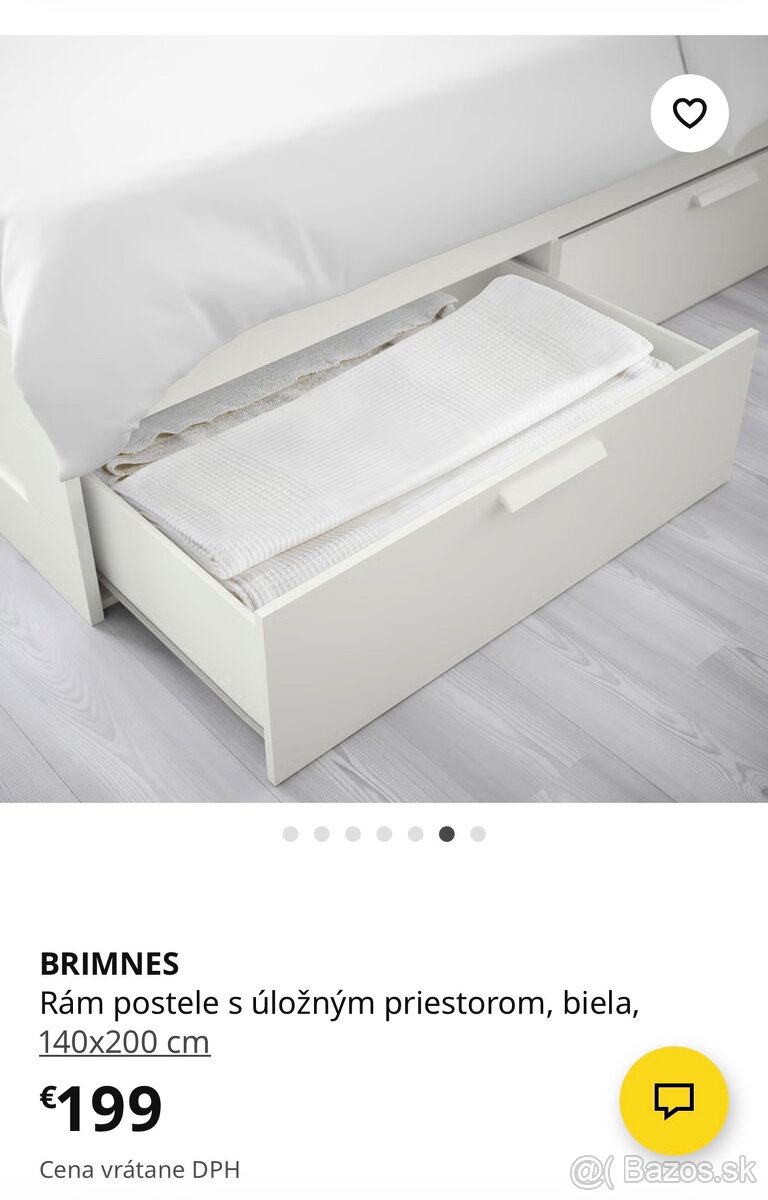 Postel 140x200 IKEA - 3