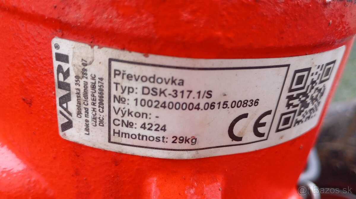 Prevodovka Vari 317.1 s príslušenstvom - 3