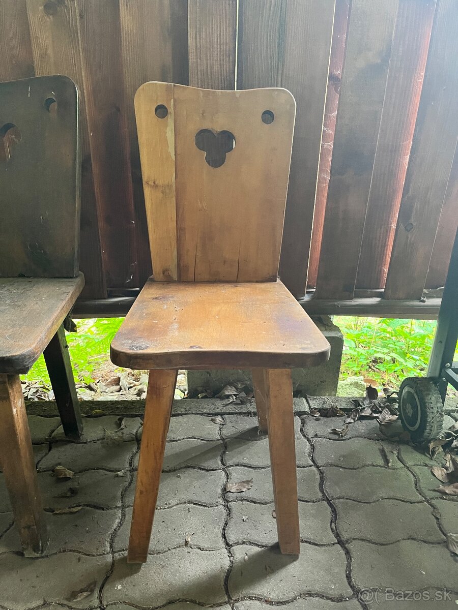 Masivne stolicky - 3