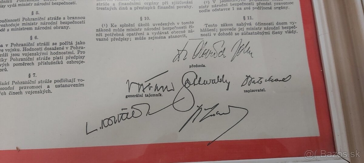 Pohraničná stráž - zákon o OSH - 3